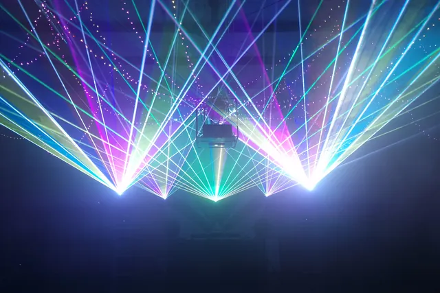 Laserprojektoren in Aktion beim Customer Day in Austin