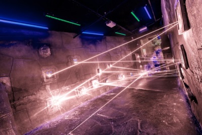 spider laser game laser maze